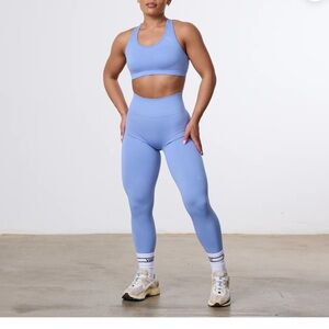 Vanquish Elevate Seamless Petite Sky Blue Legging Small